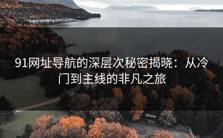 91网址导航的深层次秘密揭晓：从冷门到主线的非凡之旅